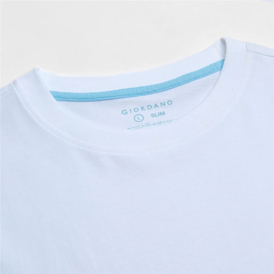 Men's Slim Fit Cotton Crew Neck Tee