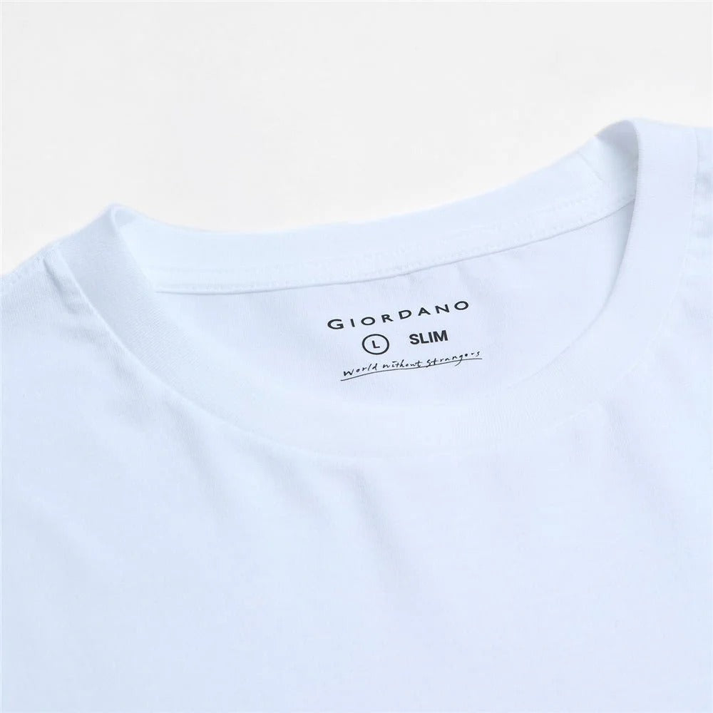 Men's Slim Fit Cotton Signature Print Tee