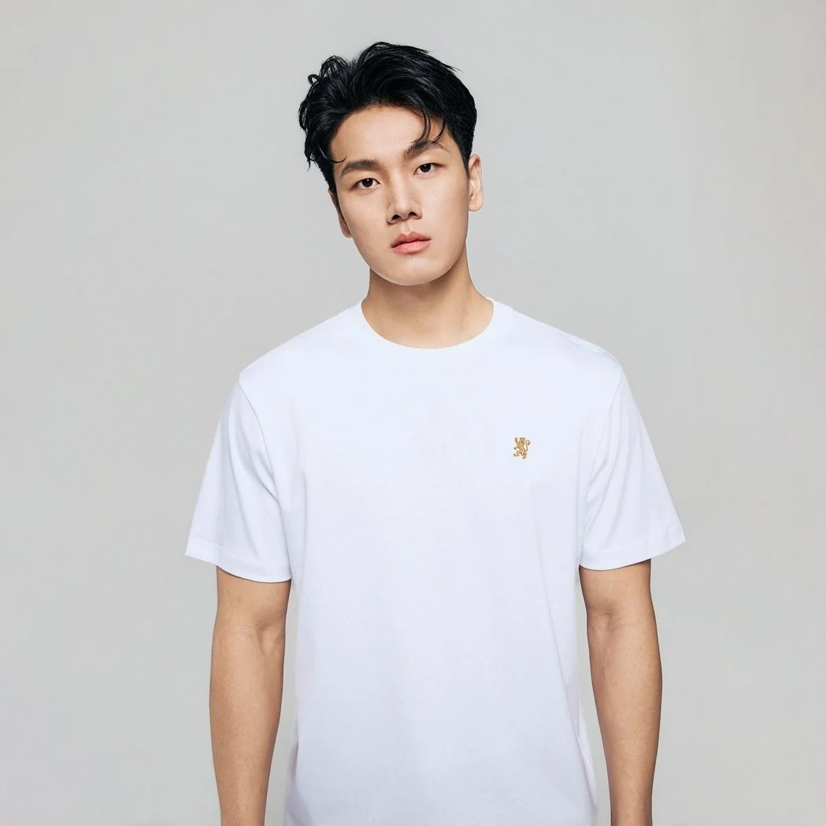 Men Regular Mercerized Cotton Crew Tee