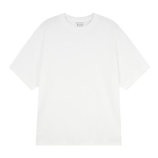 Men's Oversized Jacquard Texture Crew Neck Tee