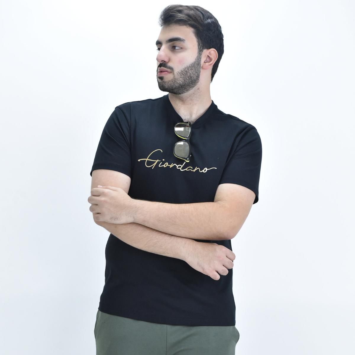 تيشيرتات قطنية قصيرة الأكمام برقبة دائرية وطبعة أنيقة (تيشيرتات مميزة)