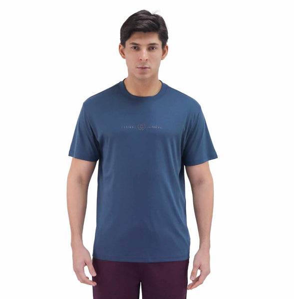 Cotton Interlock Crewneck Short Sleeve Print Tee (Liquid Touch)