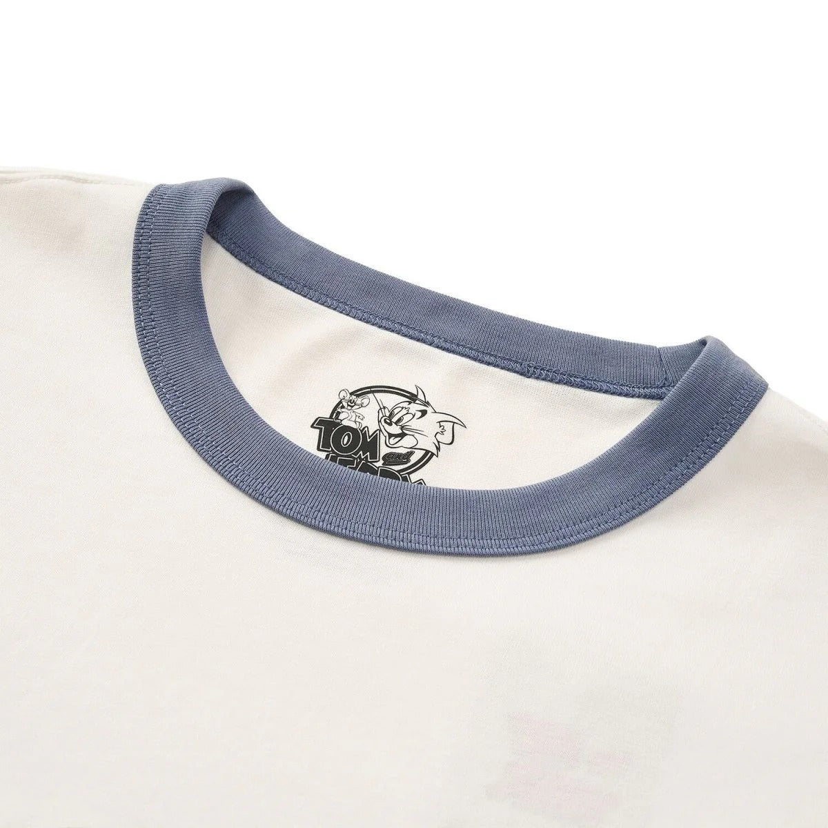 Men's Relaxed Fit Tom & Jerry Cotton Print Tee