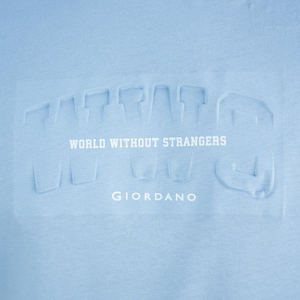 Men's Slim Fit Cotton Jersey Crew Neck Print Tee (WWS)