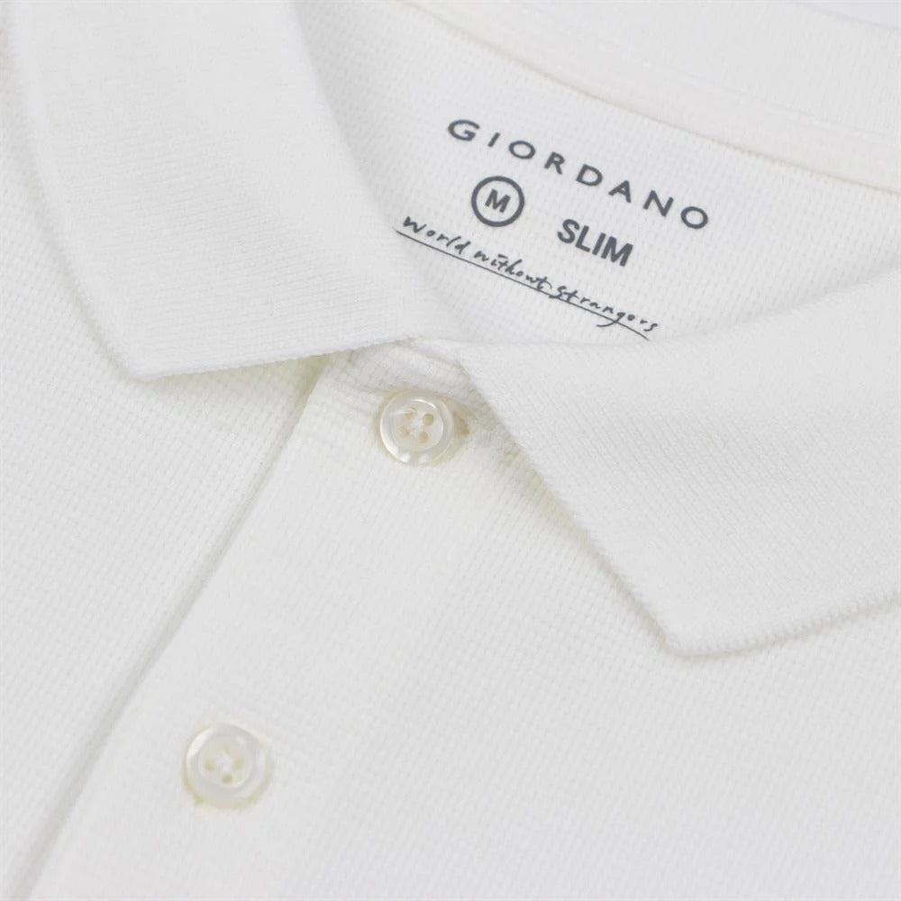 Men's Waffle Polo