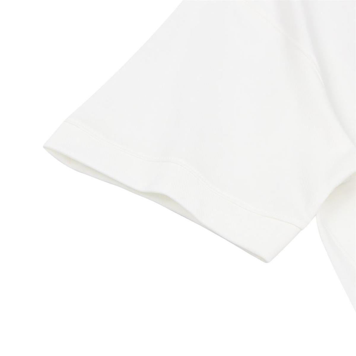 Men's Oversized Jacquard Texture Crew Neck Tee