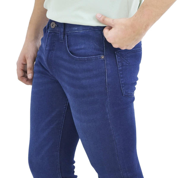 Cotton/Polyester/Spandex Denim Low Rise Skinny Tapered Jeans