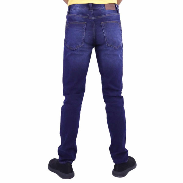 Cotton/Spandex Denim Low Rise Skinny Tapered Jeans