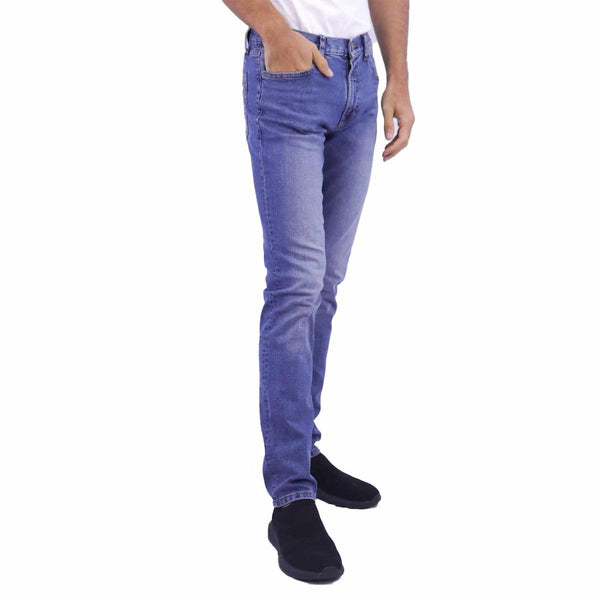 Cotton/Spandex Denim Low Rise Skinny Tapered Jeans