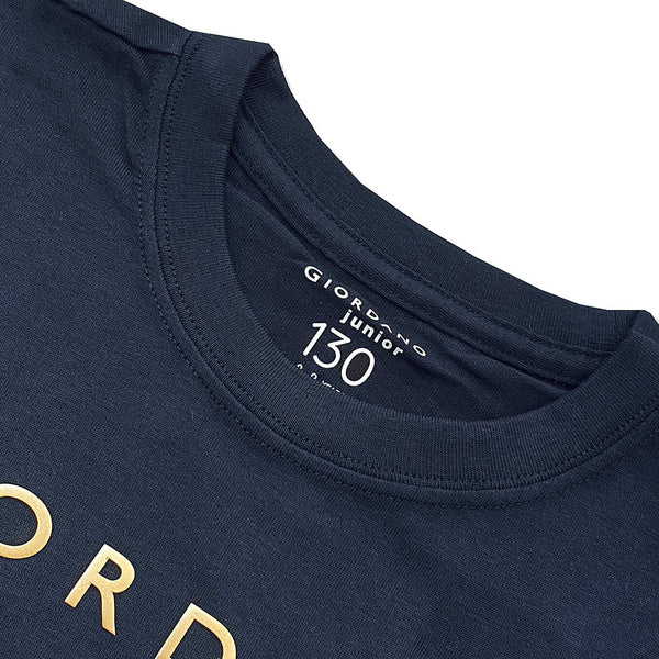 (Junior) Cotton Jersey Crewneck Short Sleeve Regular Print Tee