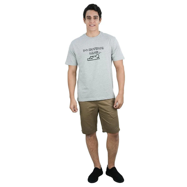 Cotton Jersey Crewneck Short Sleeve Print Tee