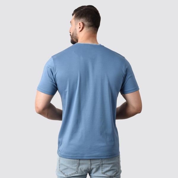 Cotton Interlock Crewneck Short Sleeve Slim Tee (Liquid Touch Signature tees)