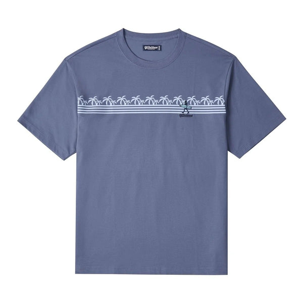 Cotton/Polyester Jersey Crewneck Short Sleeve Relax Print Tee