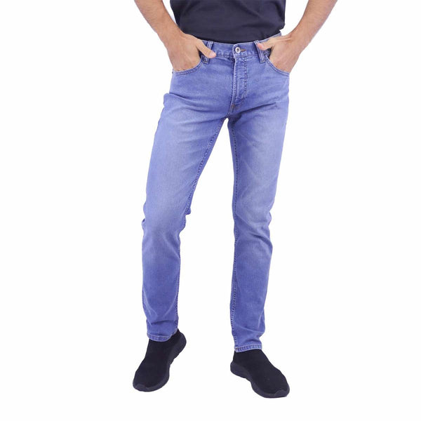 Cotton/Spandex Denim Low Rise Skinny Tapered Jeans