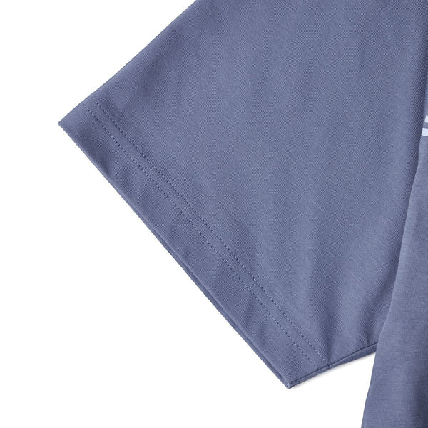 Cotton/Polyester Jersey Crewneck Short Sleeve Relax Print Tee