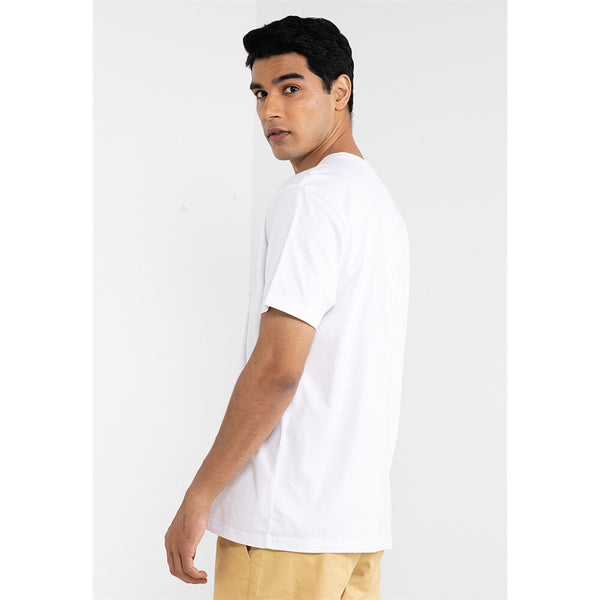 Cotton Jersey Crewneck Short Sleeve Slim Print Tees (WWS)