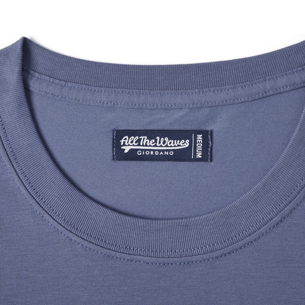 Cotton/Polyester Jersey Crewneck Short Sleeve Relax Print Tee