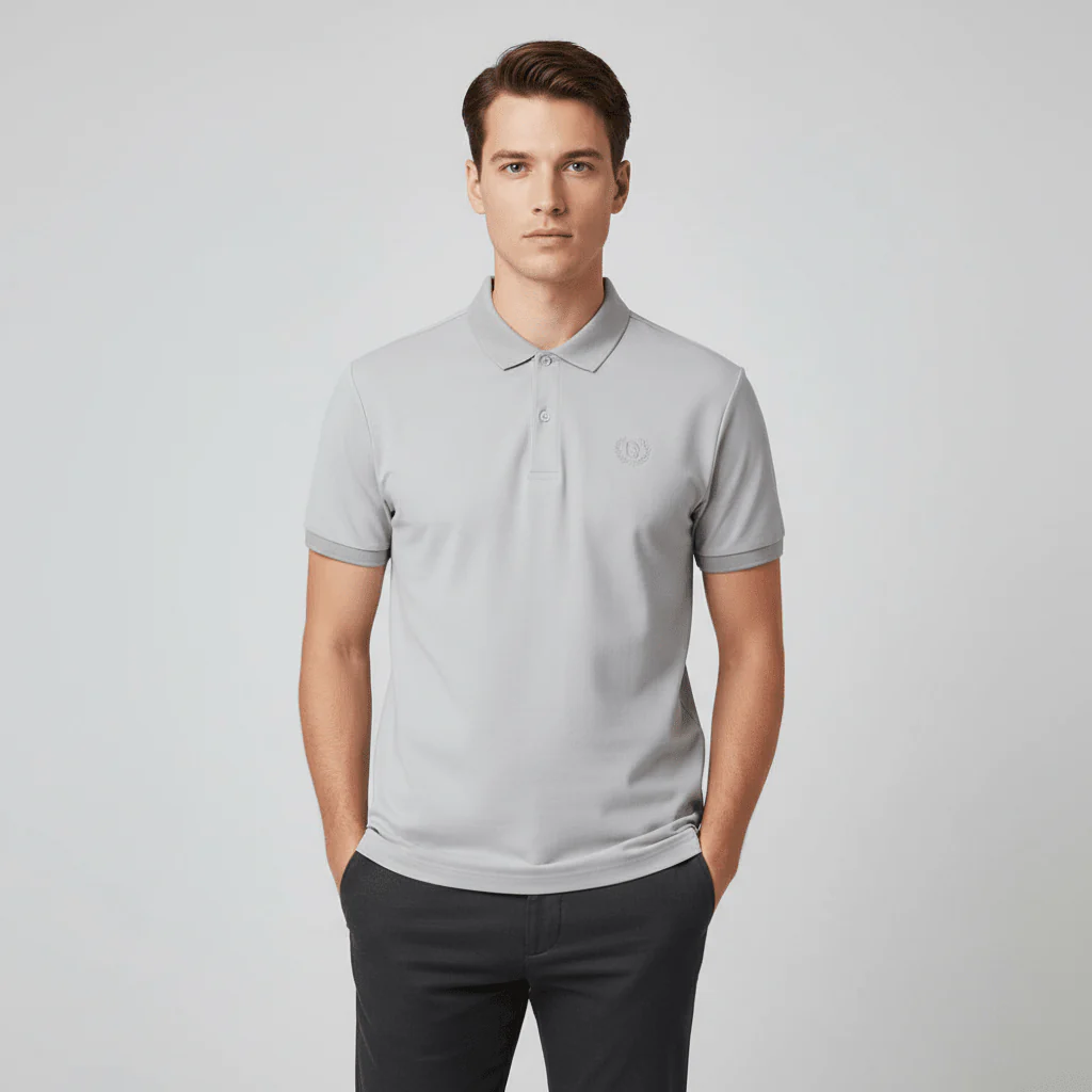 Men’s Liquid Touch Slim Fit Cotton Interlock Polo