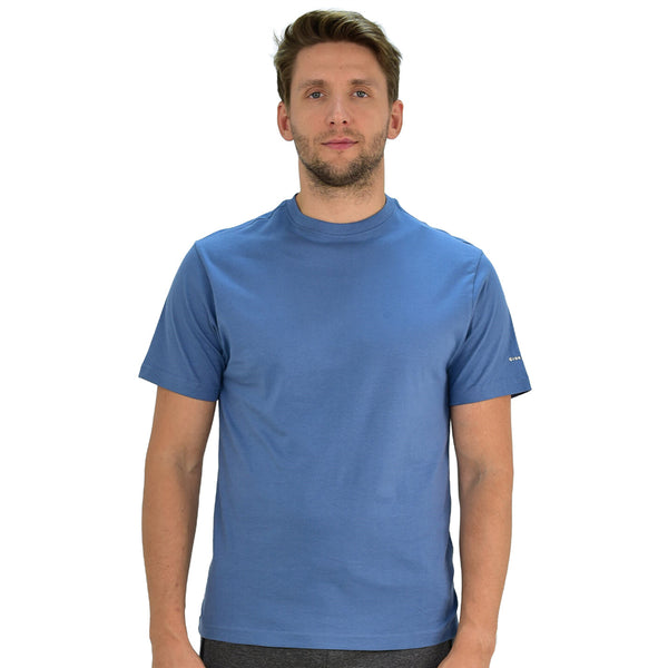 Cotton Jersey Crewneck Short Sleeve Slim Tees