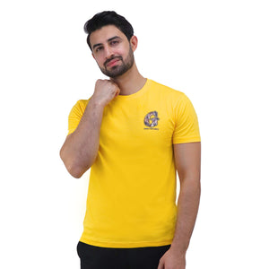 Cotton Jersey Crewneck Short Sleeve Slim Print Tee