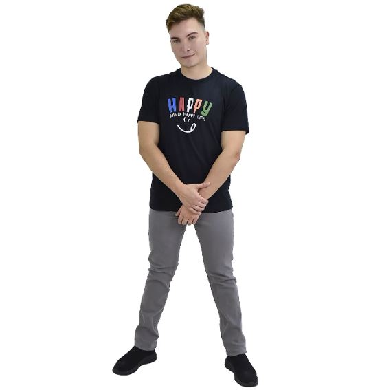 بنطلون جينز ضيق من القطن والإيلاستين