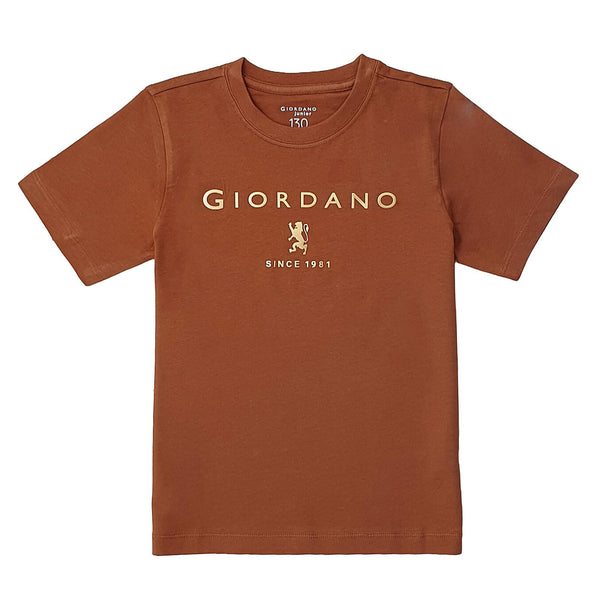 (Junior) Cotton Jersey Crewneck Short Sleeve Regular Print Tee