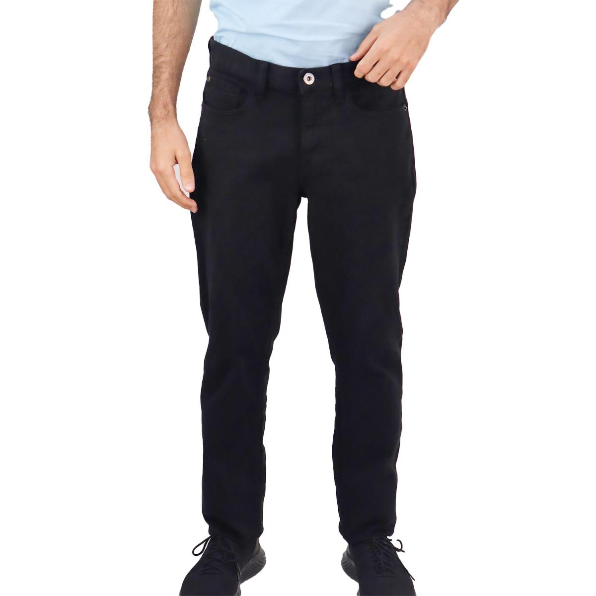 بنطلون جينز ضيق من القطن والإيلاستين