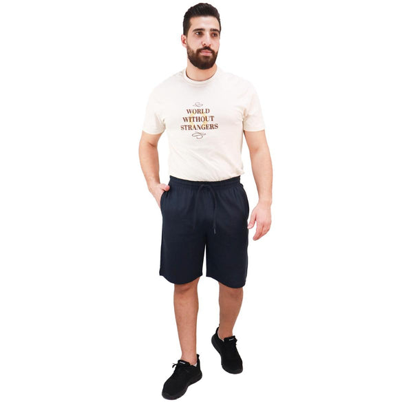 Cotton Jersey Rise Regular Shorts