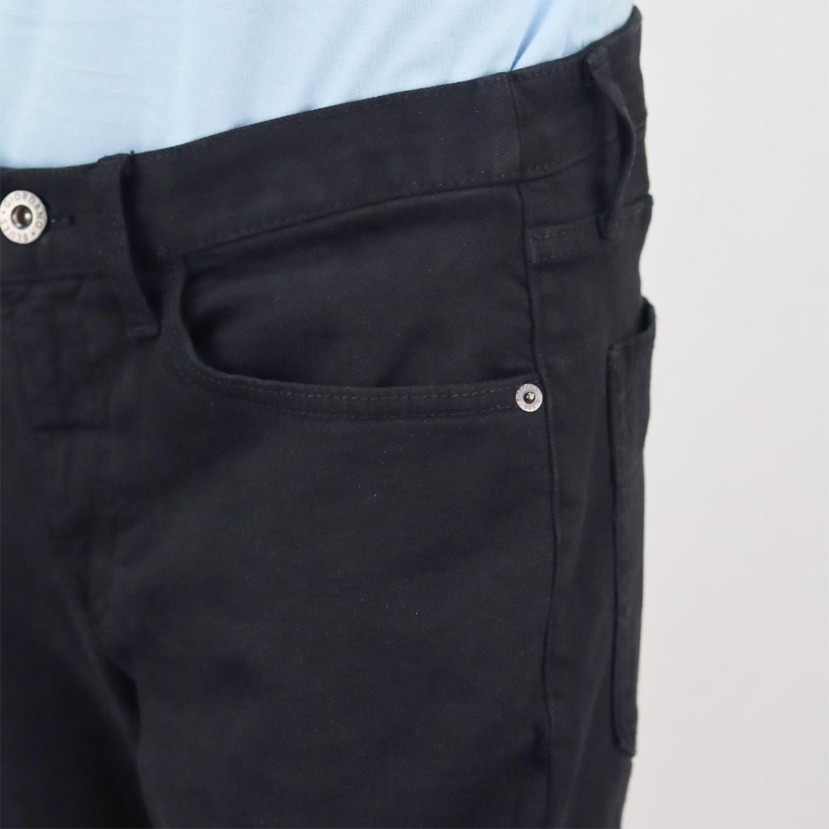 بنطلون جينز ضيق من القطن والإيلاستين