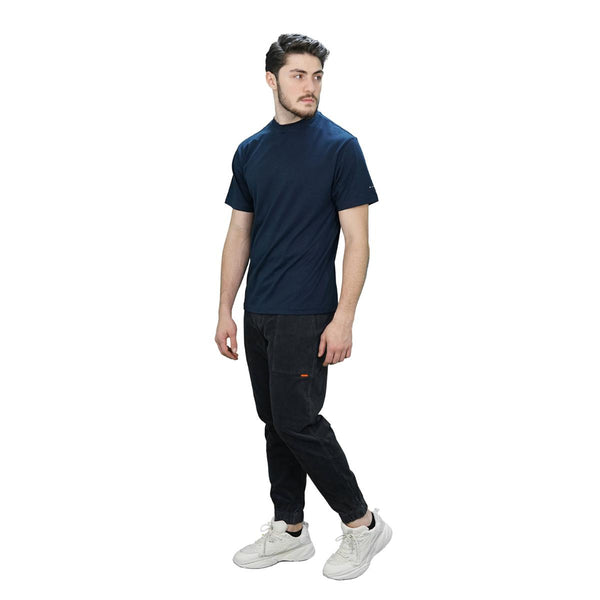 Cotton Jersey Crewneck Short Sleeve Slim Tees