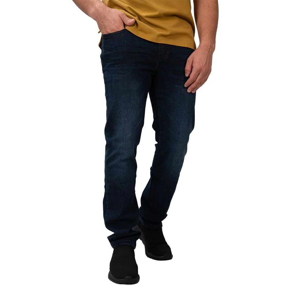 Men's Skinny Taper Stretch Denim Jeans Low Rise