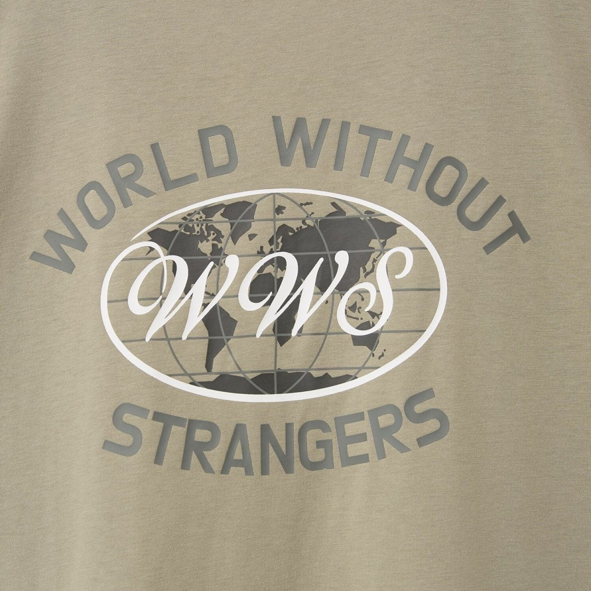 تيشيرت رجالي ضيق من القطن الجيرسيه برقبة دائرية مطبوع (WWS)