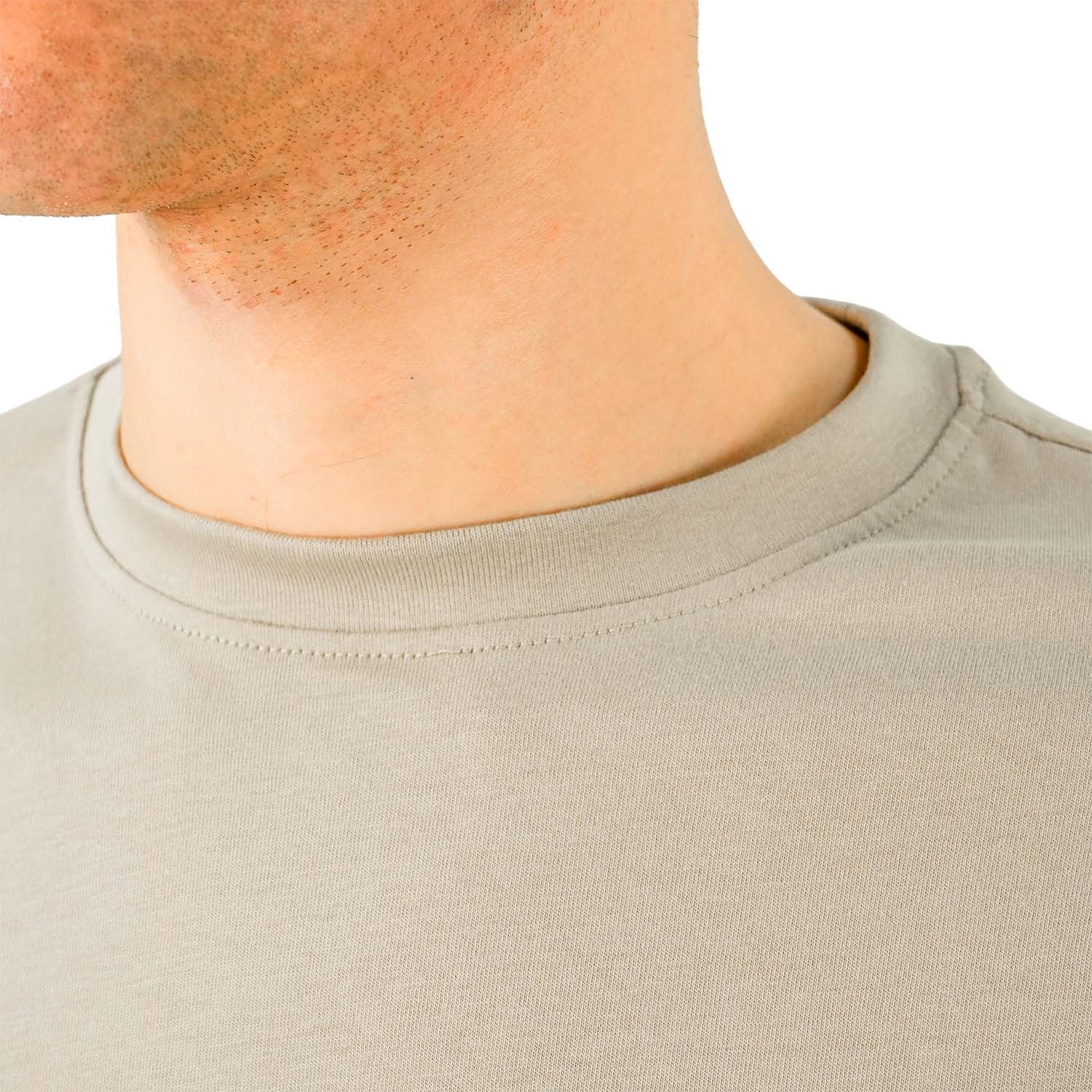 Cotton Jersey Crewneck Short Sleeve Slim Tee