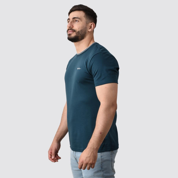 Cotton Interlock Crewneck Short Sleeve Slim Tee (Liquid Touch Signature tees)