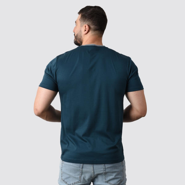 Cotton Interlock Crewneck Short Sleeve Slim Tee (Liquid Touch Signature tees)