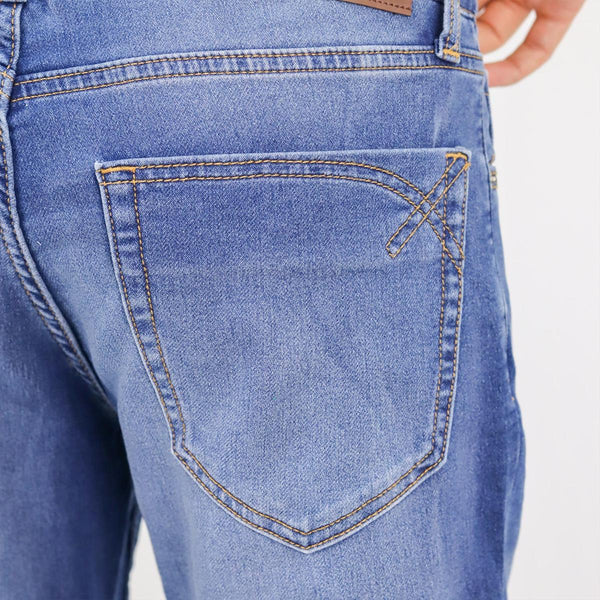 Cotton/Polyester/Spandex Denim Low Rise Skinny Tapered Jeans