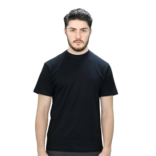 Cotton Jersey Crewneck Short Sleeve Slim Tees