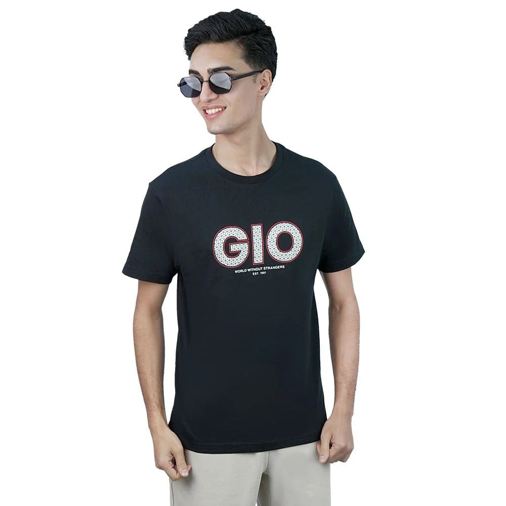 Men’s Slim Fit Cotton Graphic Print Tee