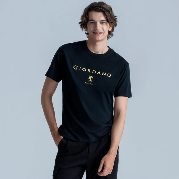 Cotton Jersey Crewneck Short Sleeve Print Tee (Signature Tee)