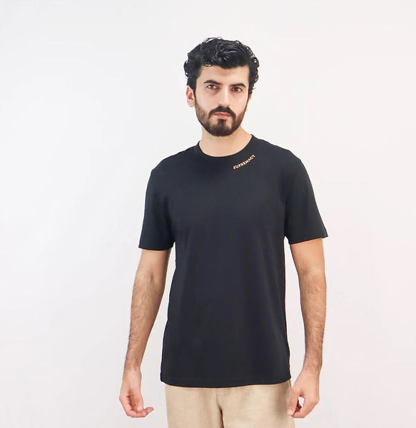 Cotton Interlock Crewneck Short Sleeve Slim Tee (Liquid Touch)