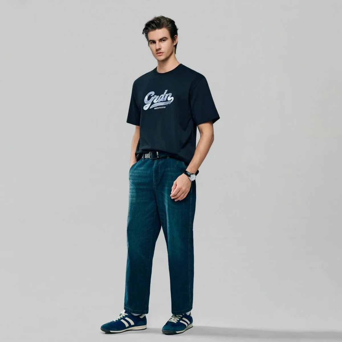 Men’s Relaxed Fit Cotton Graphic Tee