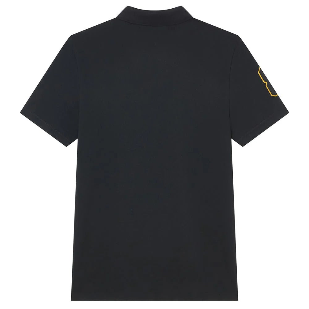 Men’s Cotton Slim Pique Polo with Napoleon Embroidery