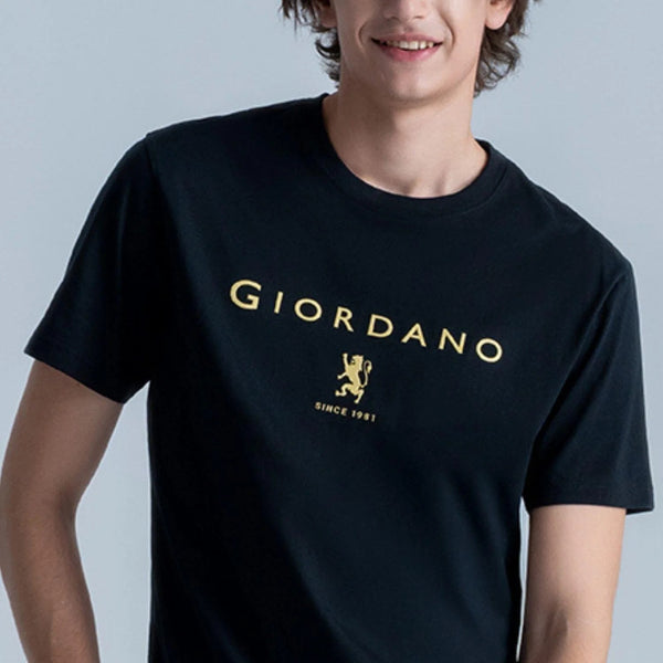 Cotton Jersey Crewneck Short Sleeve Print Tee (Signature Tee)