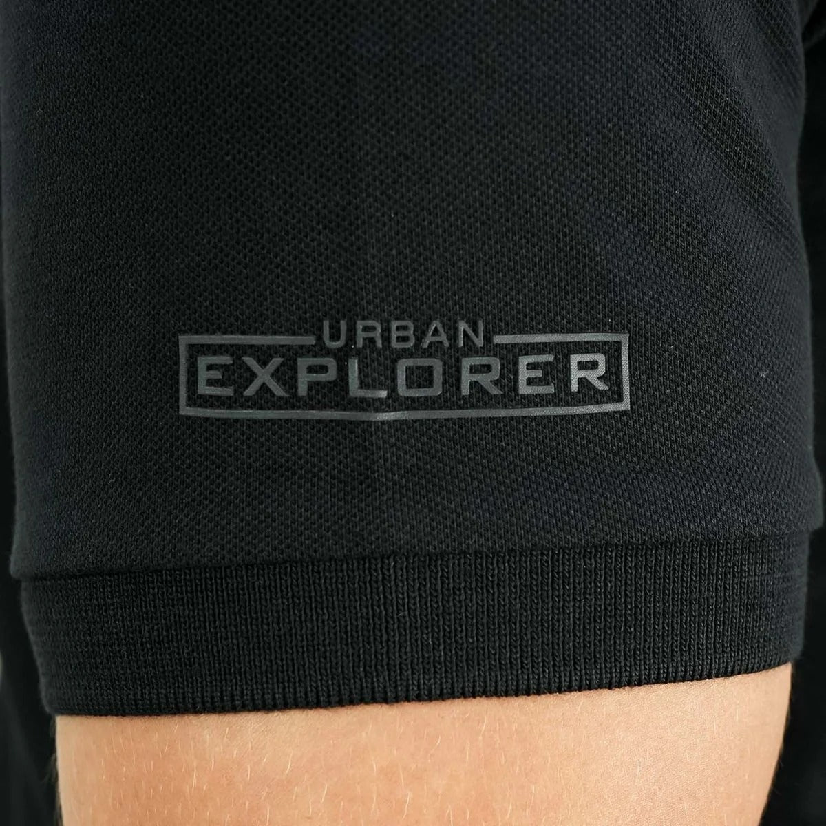 Cotton/Lycra Pique Flat Knitted Collar Short Sleeve Slim Embroidery Bold Polo