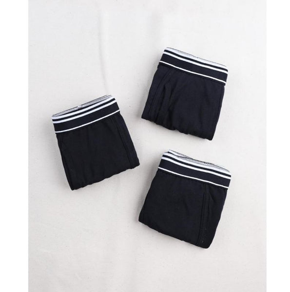 Cotton/Spandex Jersey 3 Pack Trunks (Jacquard Waistband Essentials)