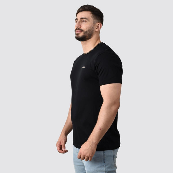 Cotton Interlock Crewneck Short Sleeve Slim Tee (Liquid Touch Signature tees)