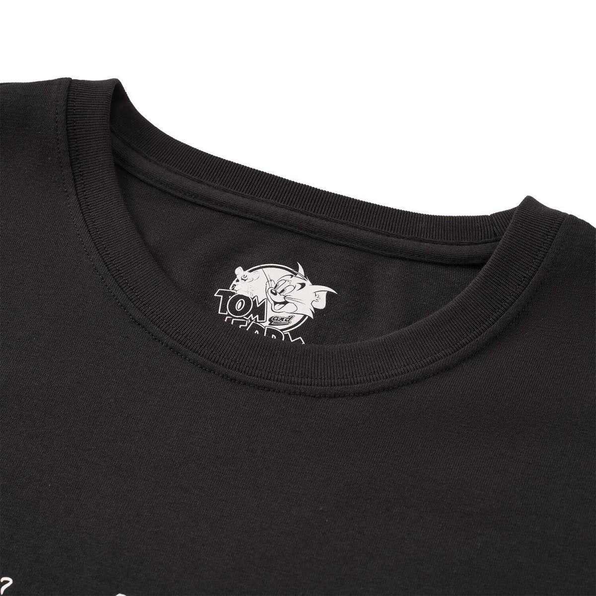 Men's Relaxed Fit Tom & Jerry Cotton Print Tee