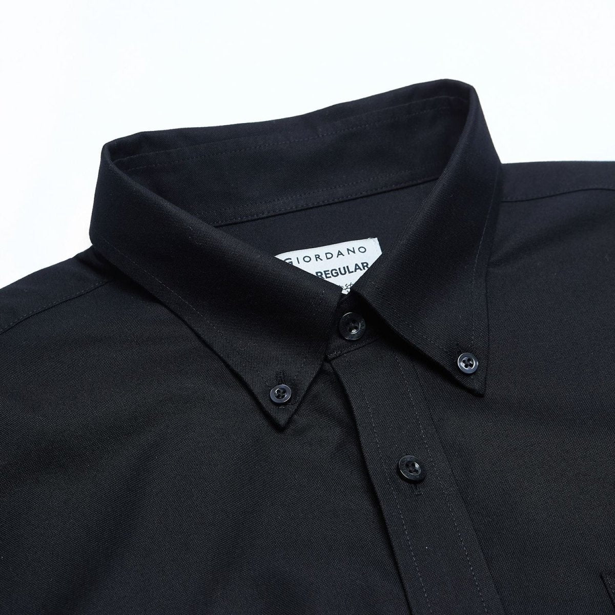 Men's Cotton Long-Sleeve Wrinkle-Free Shirt (Premium)