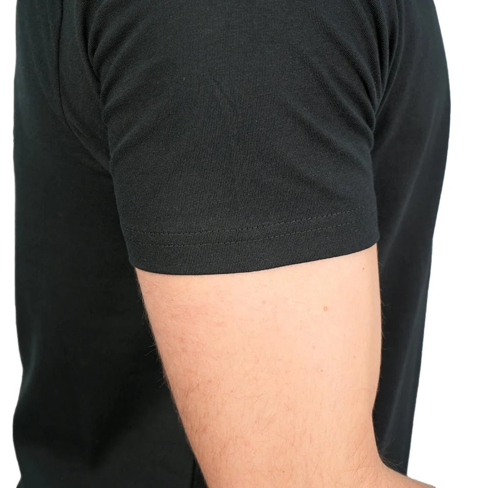 Men’s Slim Cotton Crew Neck WWS Graphic Print Tee