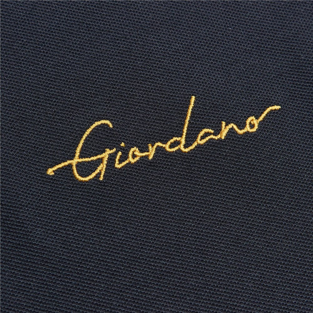 Men's Slim Pique Polo With Contrast Collar & Signature Embroidery